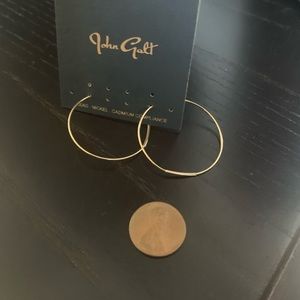 Brandy Melville / John Galt Hoop Earrings